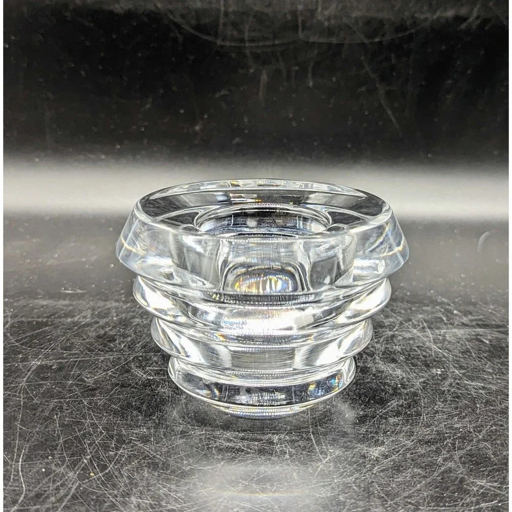 Lenox Ovations Radiance Clear Glass Votive Candle Holder 3